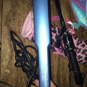 Flat iron and curling iron